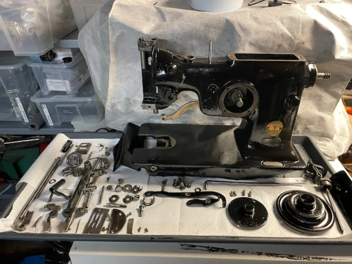 Singer 107W3 – Zerlegt