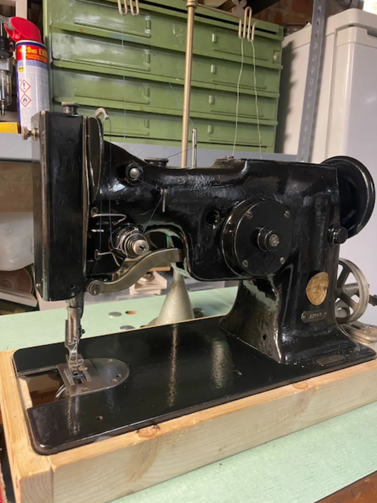 Singer 107W3 – Fertig restauriert